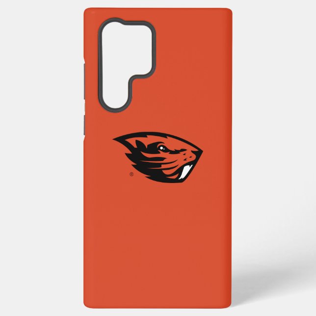 Oregon State Beavers | Beaver Head Samsung Galaxy S22 Ultra Case (Back)