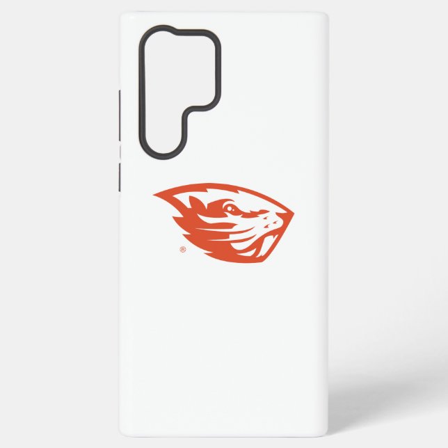 Oregon State Beavers | Beaver Head Samsung Galaxy S22 Ultra Case (Back)