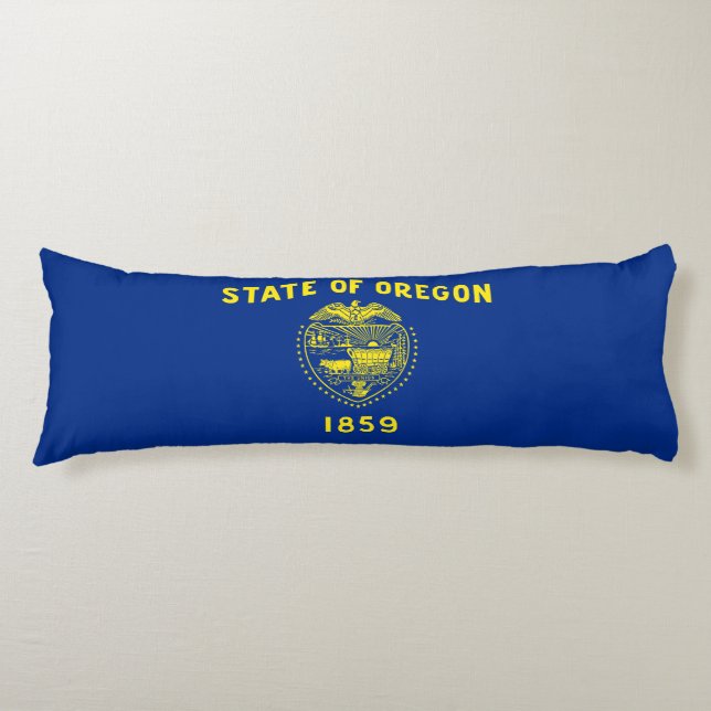 Oregon State Flag Body Cushion (Front)