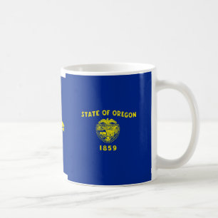 Oregon State Flag Design Decor Coffee Mug