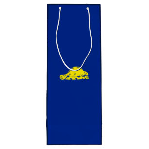 Oregon State Flag Design Wine Gift Bag