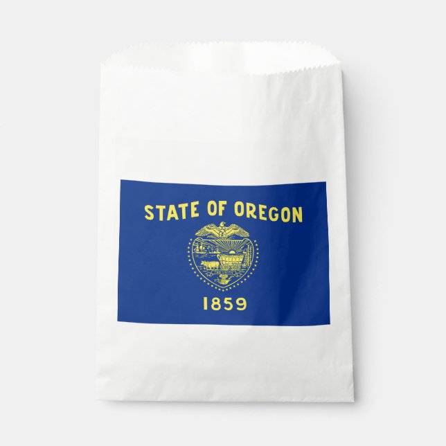 Oregon State Flag Favour Bag (Front)