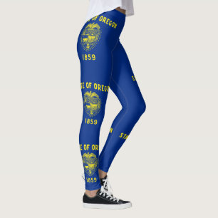 Oregon State Flag Leggings