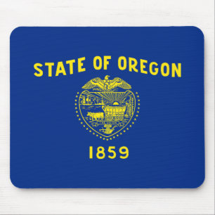 Oregon State Flag Mouse Pad