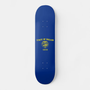 Oregon State Flag Skateboard