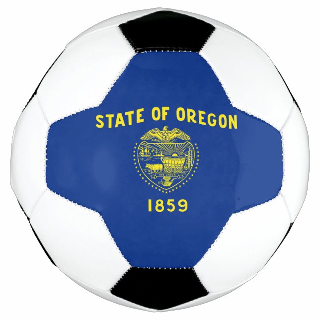 Oregon State Flag Soccer Ball (Front)