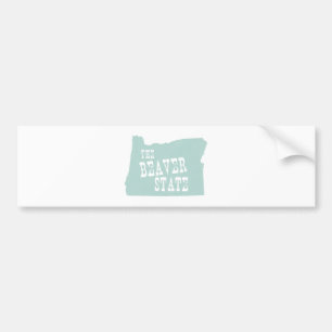 Oregon State Motto Slogan Bumper Sticker