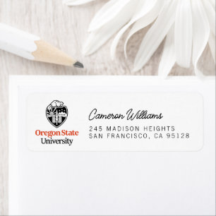 Oregon State University Return Address Label