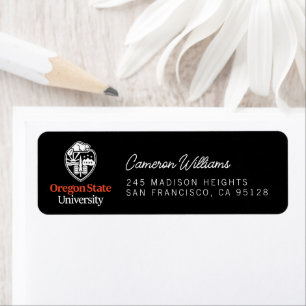 Oregon State University Return Address Label