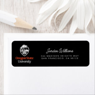 Oregon State University Return Address Label