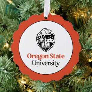 Oregon State University Tree Decoration Card