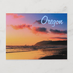 Oregon Sunset Postcard