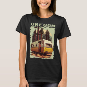 Oregon Sunset retro 70s vintage hiking camping T-Shirt