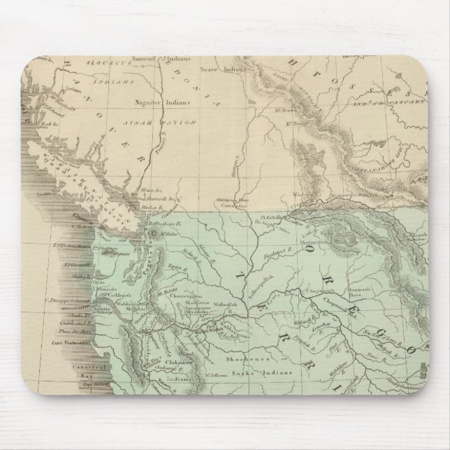 Oregon Territory Mouse Pad (Front)