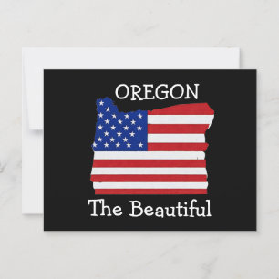 OREGON THE BEAUTIFUL T-Shirt Postcard