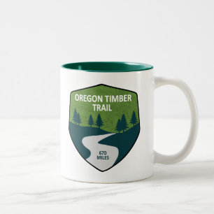 Oregon Timber Trail Two-Tone Coffee Mug