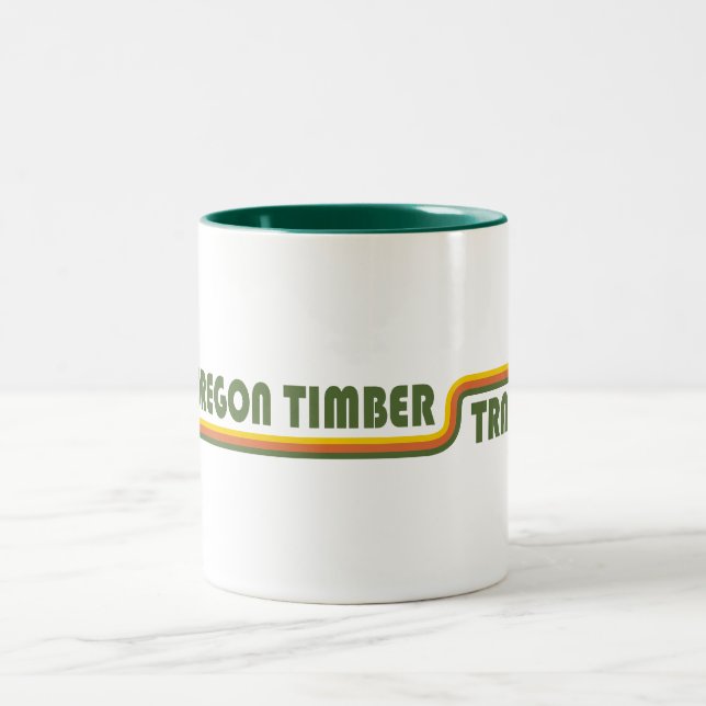 Oregon Timber Trail Two-Tone Coffee Mug (Center)