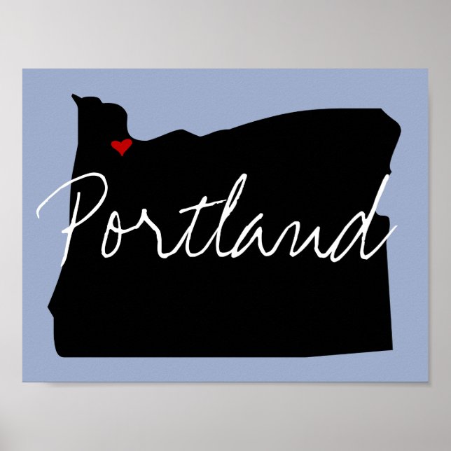 Oregon Town Poster (Front)