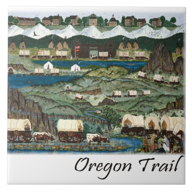 Oregon Trail Tile (Front)