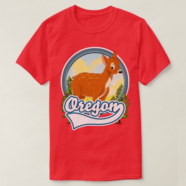 Oregon Travel T-Shirt (Design Front)
