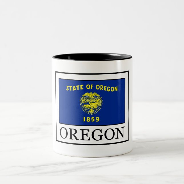 Oregon Two-Tone Coffee Mug (Center)