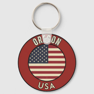 Oregon United States of America Key Ring