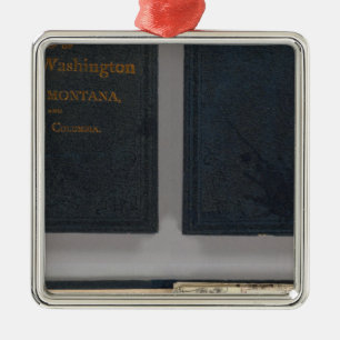 Oregon, Washington, Idaho, Montana Metal Ornament