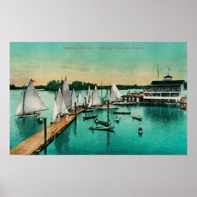 Oregon Yacht Club Poster (Front)