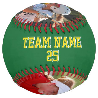 Oregon Yellow Green Custom 2 photos Softball