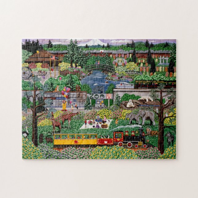 Oregon Zoo Puzzle (Horizontal)