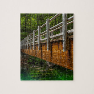 Oregon's McKenzie River bridge headwaters Jigsaw Puzzle