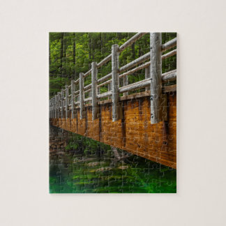 Oregon's McKenzie River bridge headwaters Jigsaw Puzzle