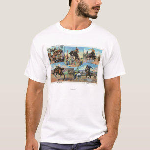 OregonScenic Views of Rodeo Bronco Busters T-Shirt