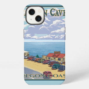 OregonSea Lion Caves Vintage Travel Poster iPhone 13 Case