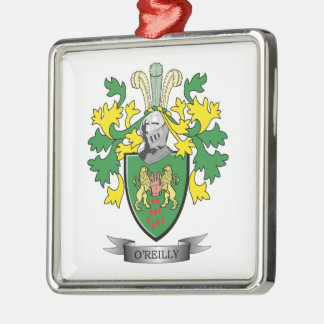 O'Reilly Coat of Arms Metal Ornament