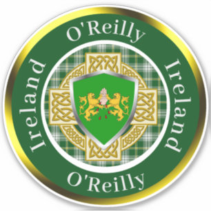 O'Reilly Irish Shield/Celtic Cross Personalised