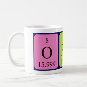 Oren periodic table name mug