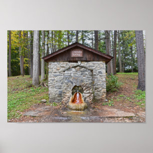 Orenda Spring, Saratoga County New York Poster