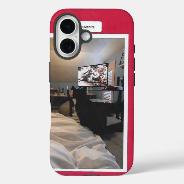 Oreo black and white cat Case-Mate iPhone case (Back)
