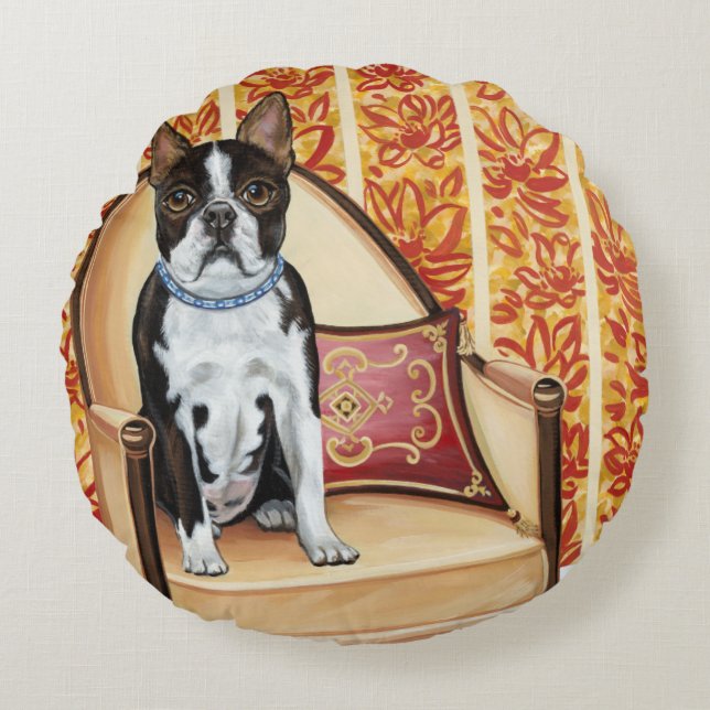 Oreo Cookie Boston Round Cushion (Front)