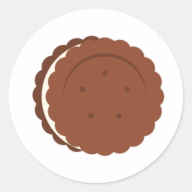 Oreo Cookie Classic Round Sticker (Front)