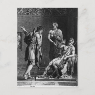 Orestes and Pyrrhus Postcard