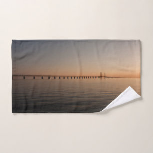 Oresund Bridge Hand Towel