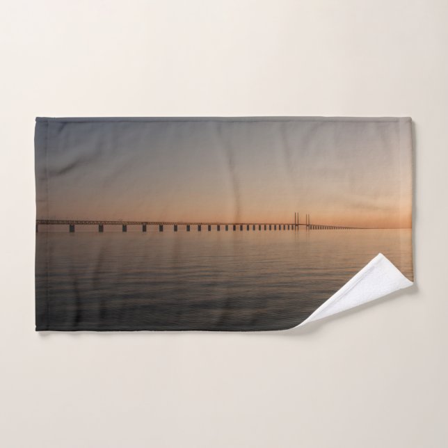 Oresund Bridge Hand Towel (Hand Towel)