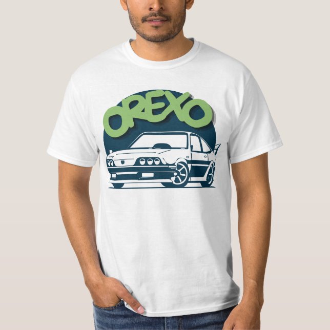 OREXO “Backdrive” Minimal Street Tee (Front)