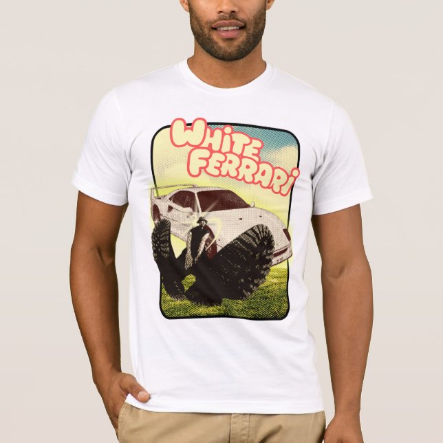 OREXO // White Ferrari '99  T-Shirt (Front)