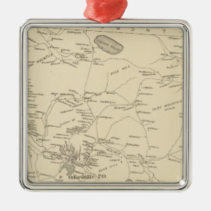 Orford, Grafton Co Metal Tree Decoration