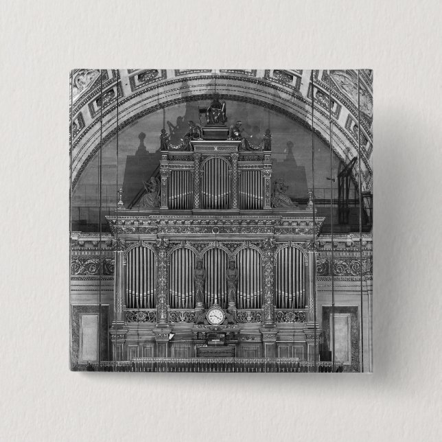 Organ 15 Cm Square Badge (Front)