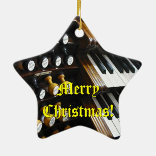 Organ Christmas ornament