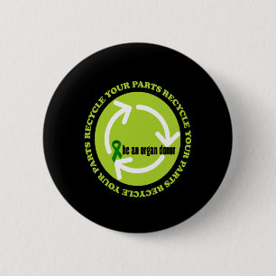 Organ Donation Awareness Button